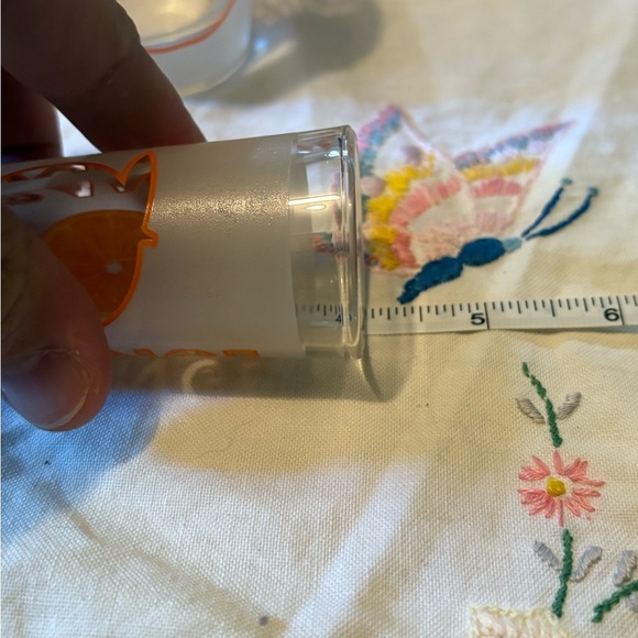 Vintage Orange Slice Glassware Set - Picture 7 of 9